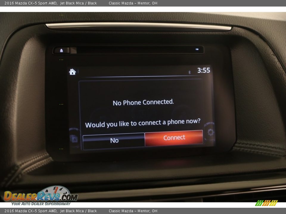 2016 Mazda CX-5 Sport AWD Jet Black Mica / Black Photo #10