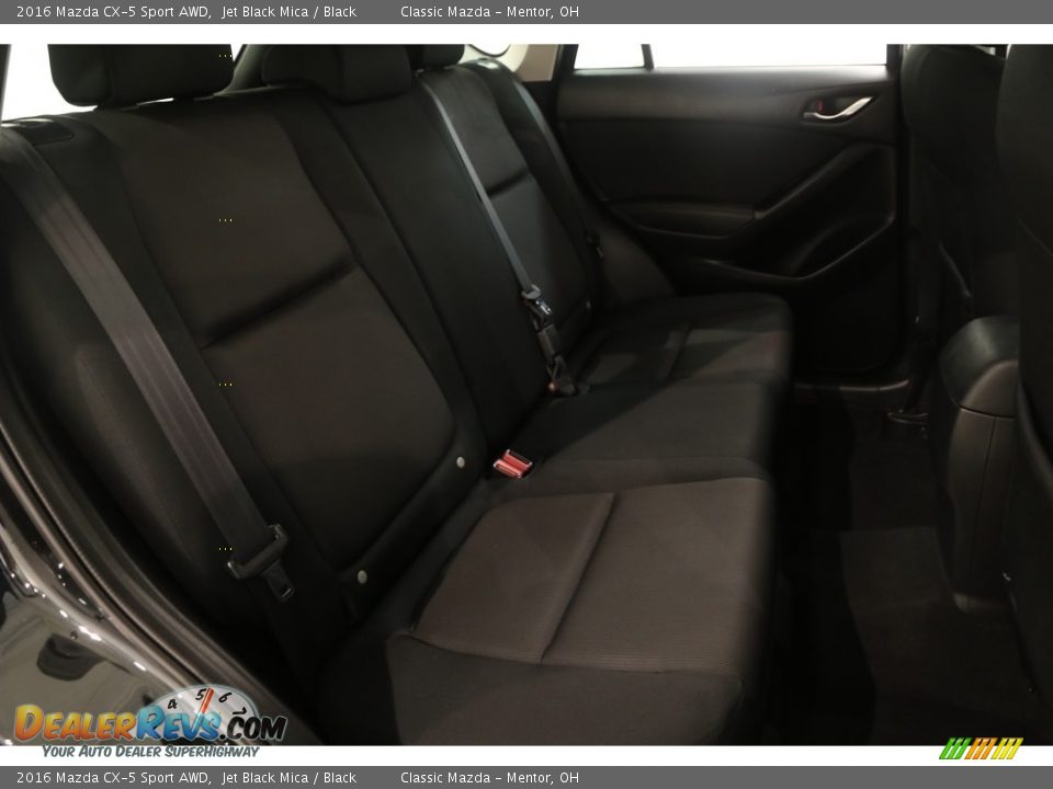 2016 Mazda CX-5 Sport AWD Jet Black Mica / Black Photo #16