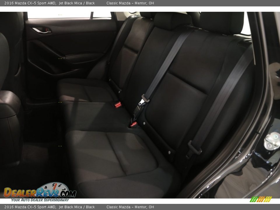 2016 Mazda CX-5 Sport AWD Jet Black Mica / Black Photo #17