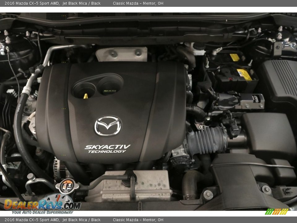 2016 Mazda CX-5 Sport AWD Jet Black Mica / Black Photo #19