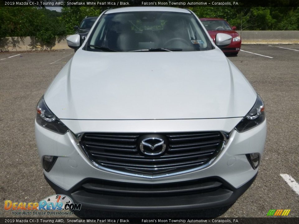 2019 Mazda CX-3 Touring AWD Snowflake White Pearl Mica / Black Photo #4