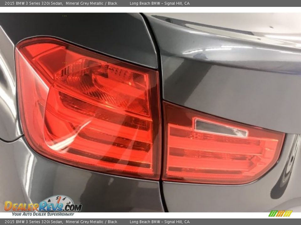 2015 BMW 3 Series 320i Sedan Mineral Grey Metallic / Black Photo #30
