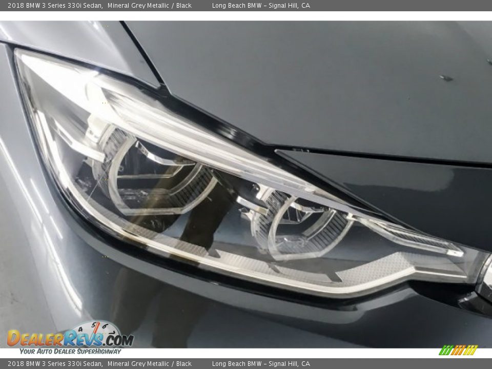 2018 BMW 3 Series 330i Sedan Mineral Grey Metallic / Black Photo #29