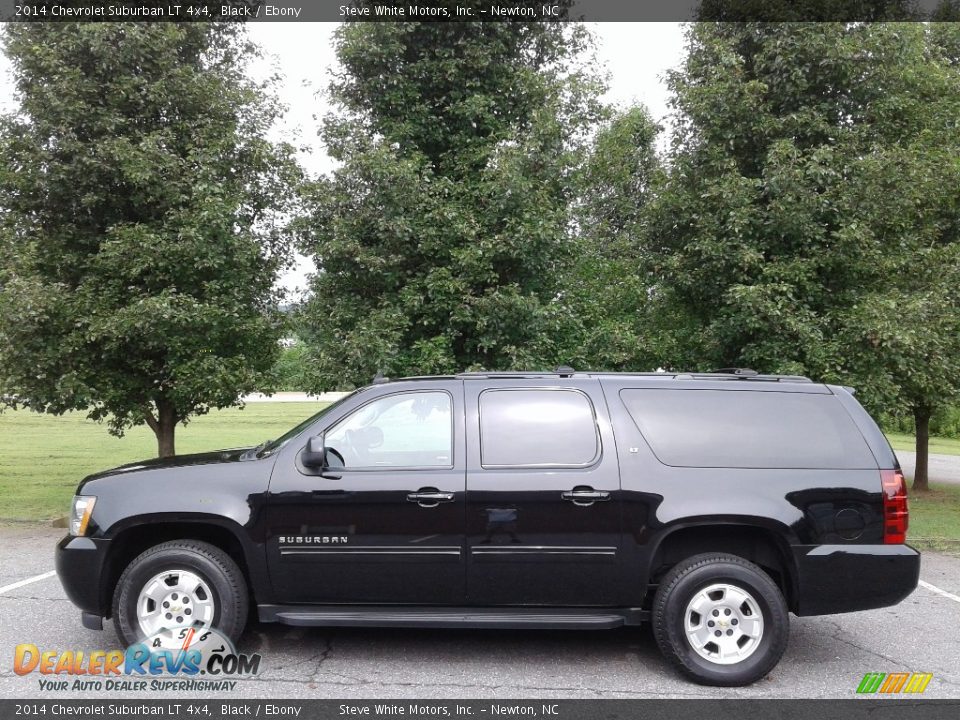 2014 Chevrolet Suburban LT 4x4 Black / Ebony Photo #1