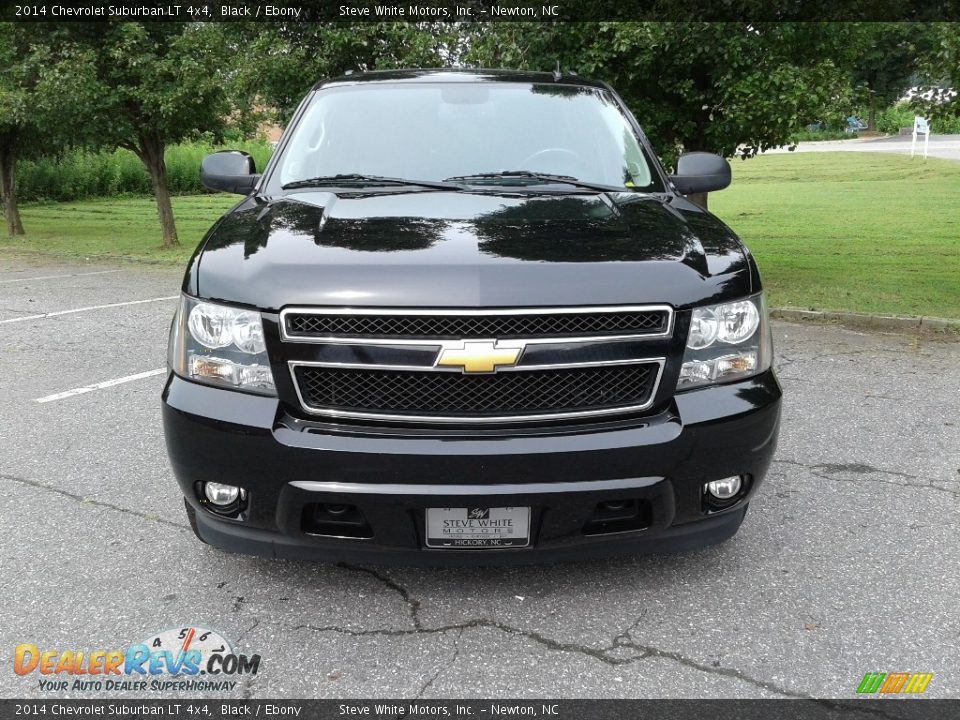 2014 Chevrolet Suburban LT 4x4 Black / Ebony Photo #3