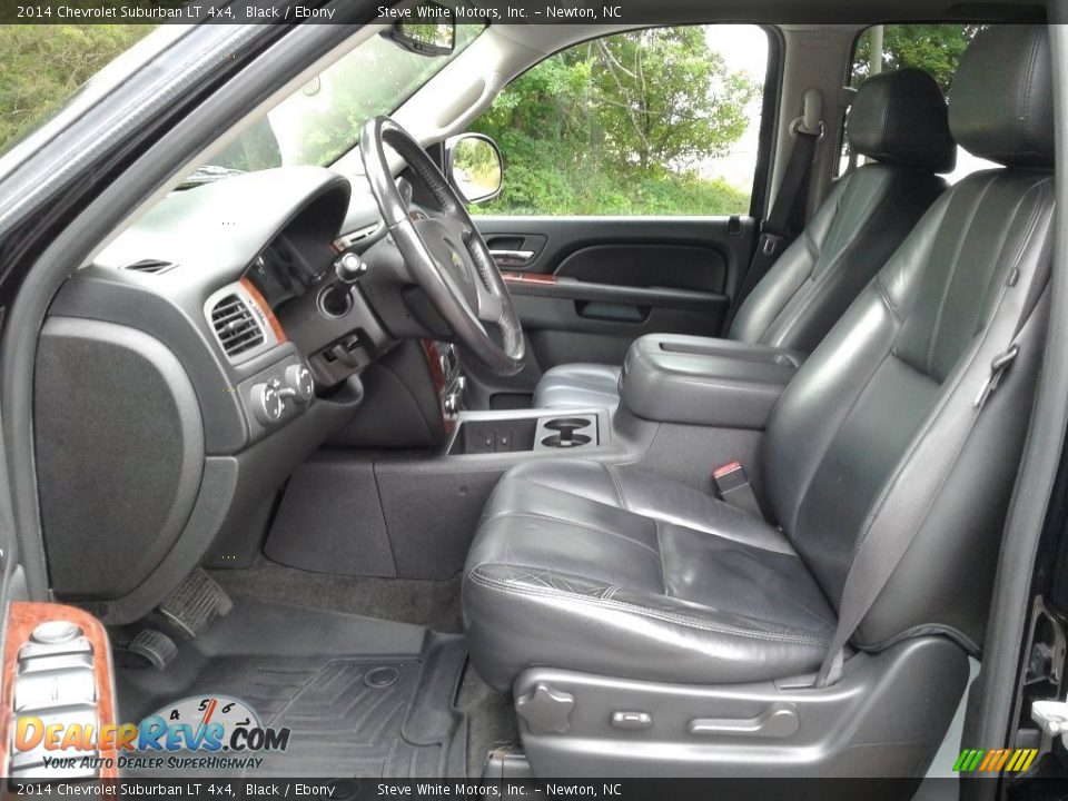 2014 Chevrolet Suburban LT 4x4 Black / Ebony Photo #10