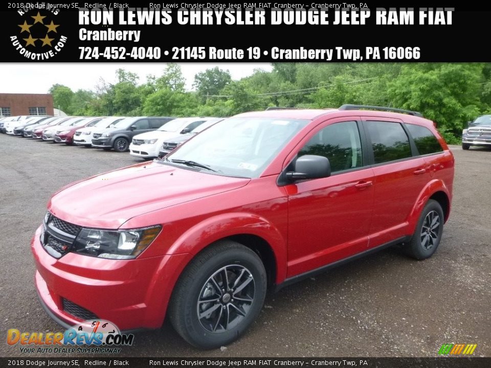2018 Dodge Journey SE Redline / Black Photo #1