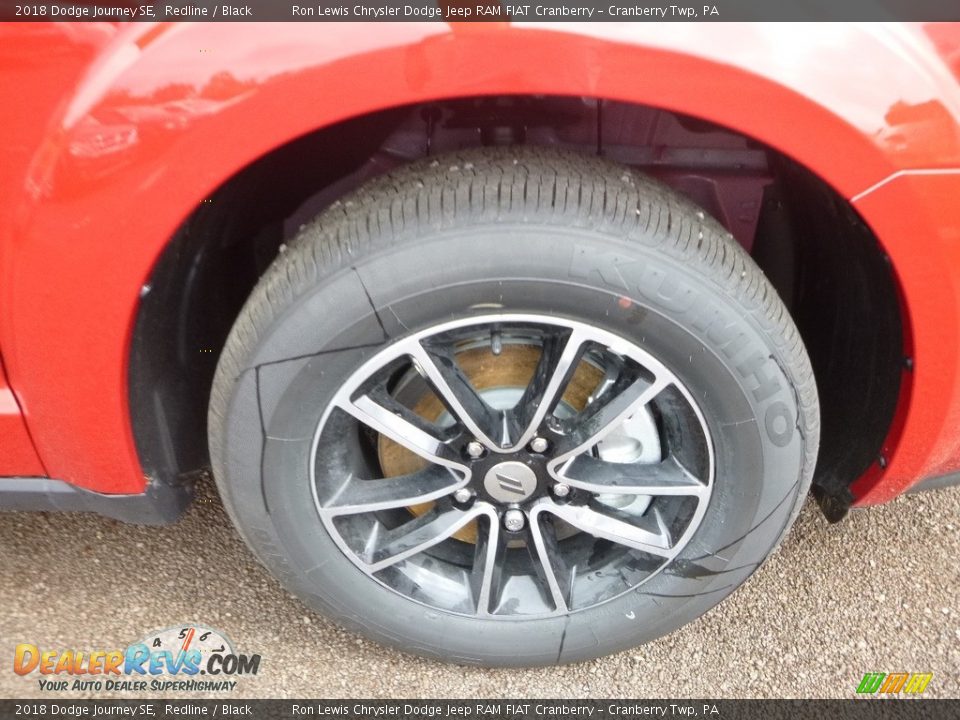 2018 Dodge Journey SE Redline / Black Photo #9