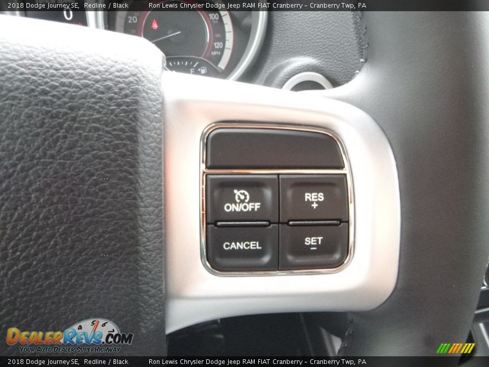 2018 Dodge Journey SE Redline / Black Photo #19