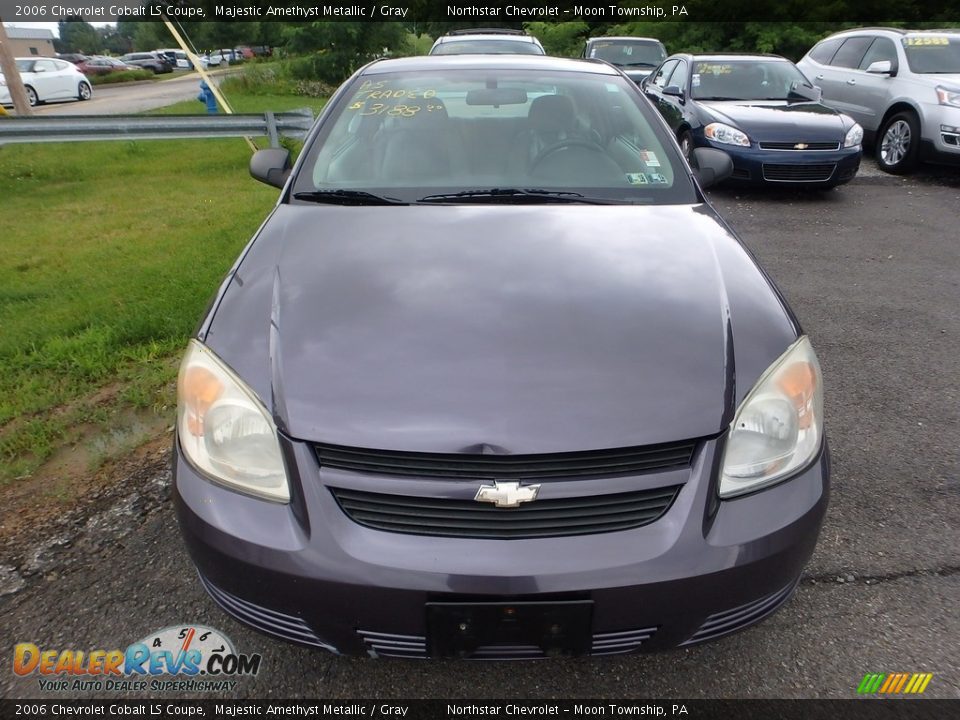 2006 Chevrolet Cobalt LS Coupe Majestic Amethyst Metallic / Gray Photo #6