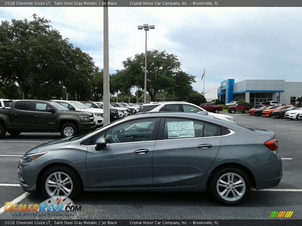 2018 Chevrolet Cruze LT Satin Steel Gray Metallic / Jet Black Photo #1