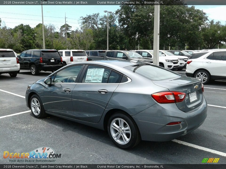2018 Chevrolet Cruze LT Satin Steel Gray Metallic / Jet Black Photo #2
