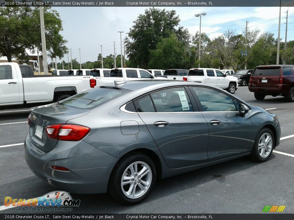 2018 Chevrolet Cruze LT Satin Steel Gray Metallic / Jet Black Photo #4