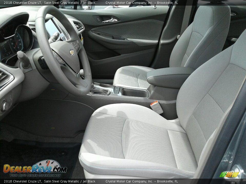 2018 Chevrolet Cruze LT Satin Steel Gray Metallic / Jet Black Photo #8