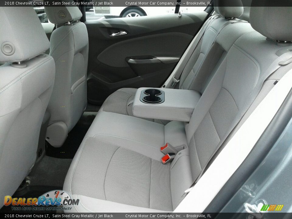 2018 Chevrolet Cruze LT Satin Steel Gray Metallic / Jet Black Photo #9