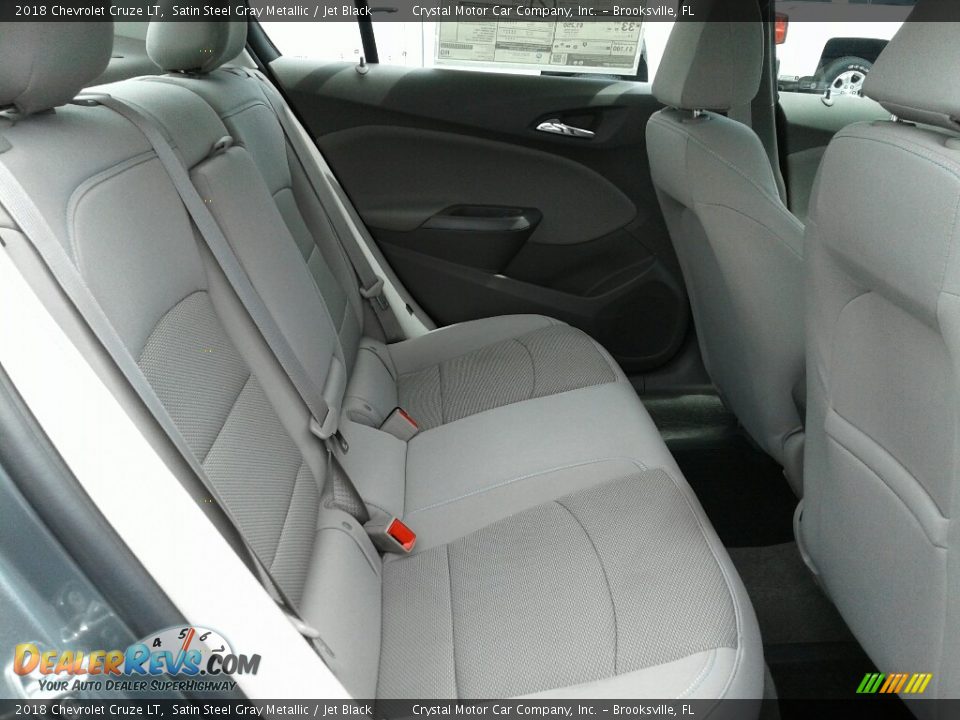 2018 Chevrolet Cruze LT Satin Steel Gray Metallic / Jet Black Photo #10