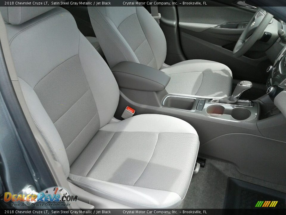 2018 Chevrolet Cruze LT Satin Steel Gray Metallic / Jet Black Photo #11
