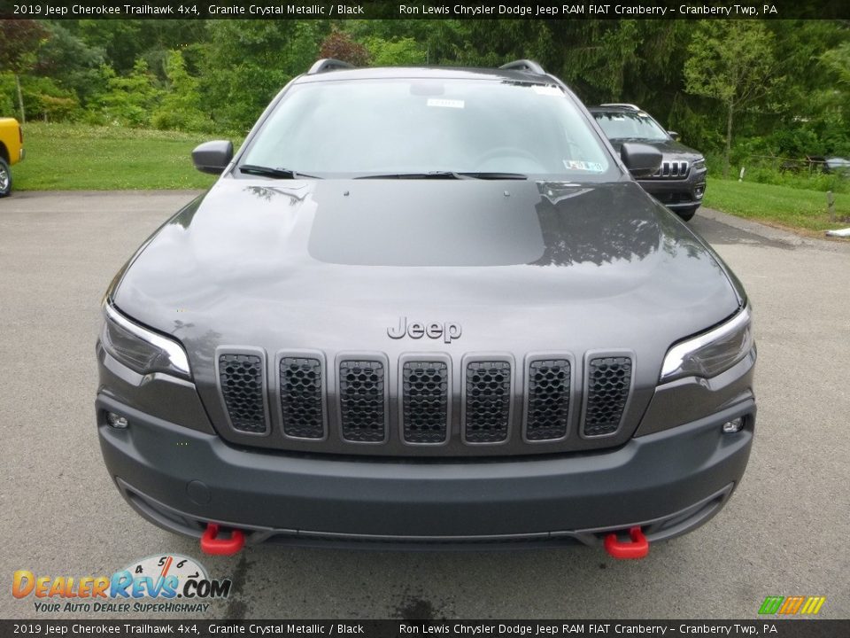 Granite Crystal Metallic 2019 Jeep Cherokee Trailhawk 4x4 Photo #8
