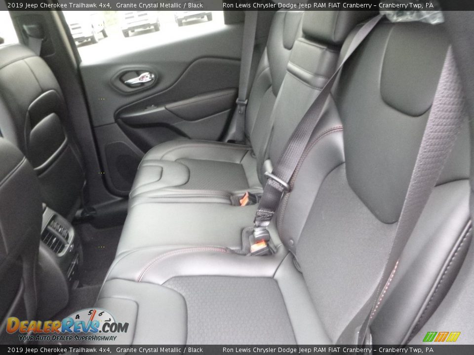 2019 Jeep Cherokee Trailhawk 4x4 Granite Crystal Metallic / Black Photo #13