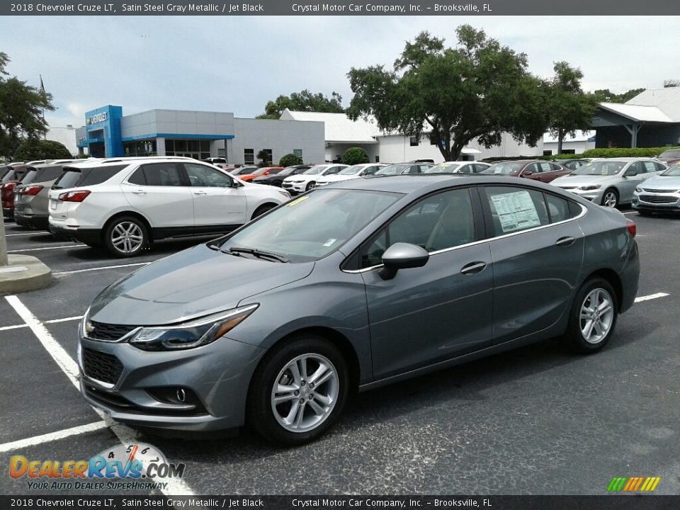 2018 Chevrolet Cruze LT Satin Steel Gray Metallic / Jet Black Photo #20