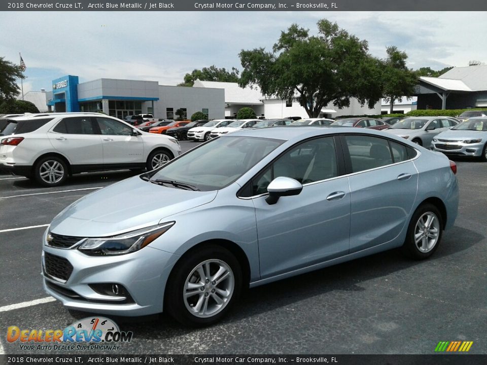 2018 Chevrolet Cruze LT Arctic Blue Metallic / Jet Black Photo #2
