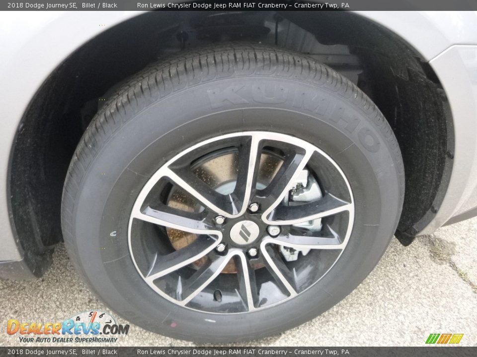 2018 Dodge Journey SE Billet / Black Photo #8