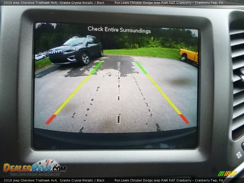 2019 Jeep Cherokee Trailhawk 4x4 Granite Crystal Metallic / Black Photo #19