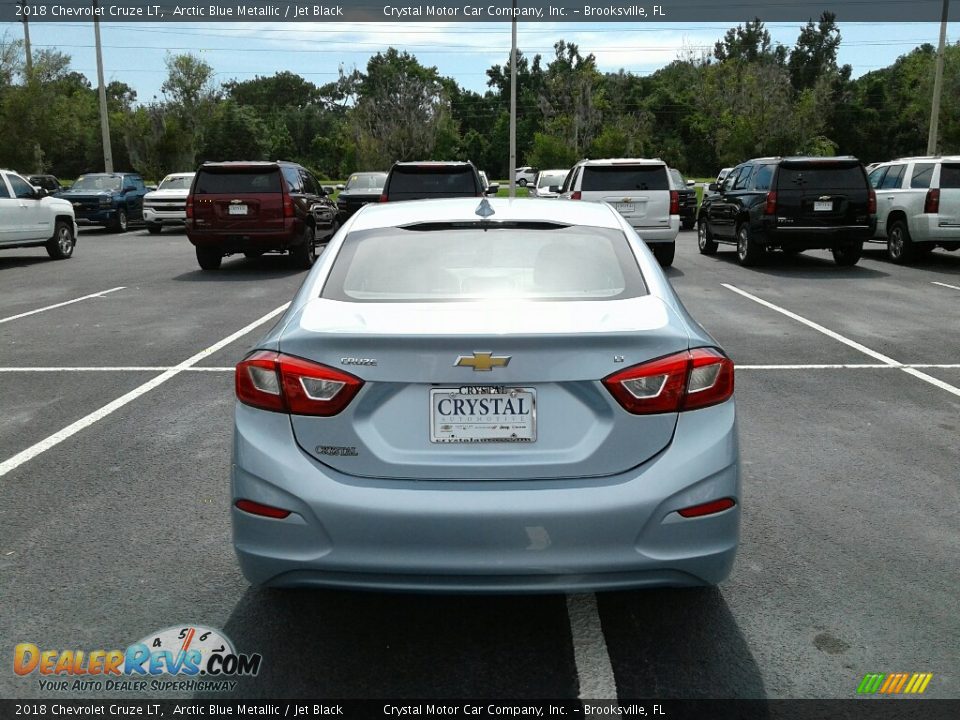 2018 Chevrolet Cruze LT Arctic Blue Metallic / Jet Black Photo #3