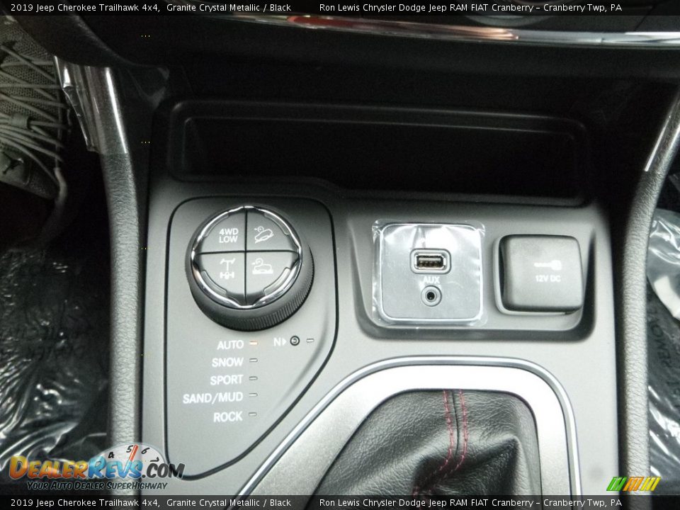 2019 Jeep Cherokee Trailhawk 4x4 Granite Crystal Metallic / Black Photo #20