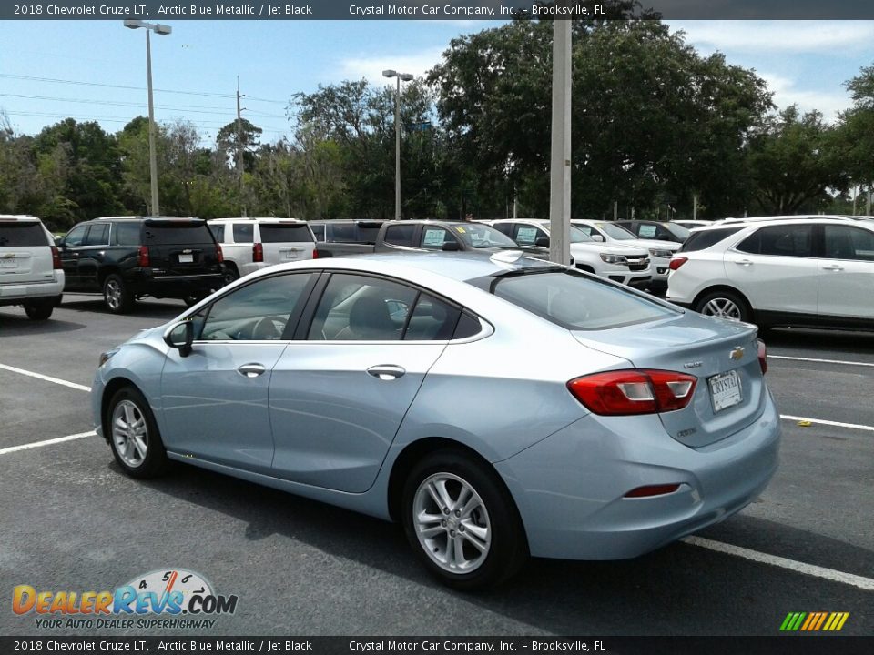 2018 Chevrolet Cruze LT Arctic Blue Metallic / Jet Black Photo #4