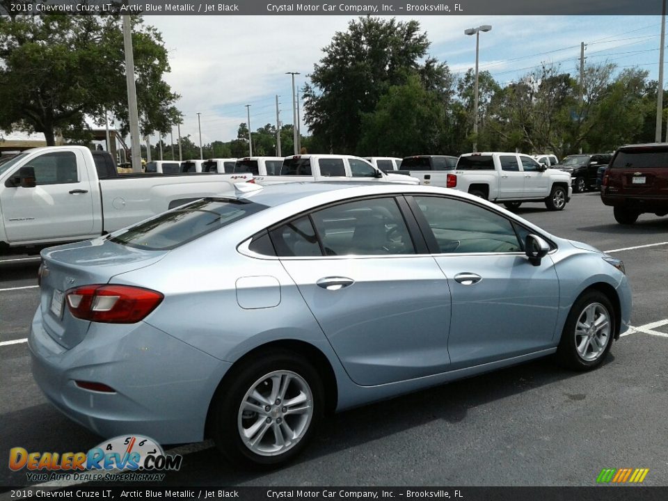 2018 Chevrolet Cruze LT Arctic Blue Metallic / Jet Black Photo #5