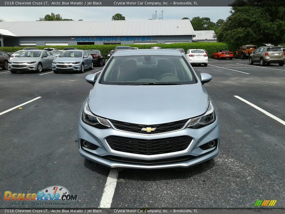 2018 Chevrolet Cruze LT Arctic Blue Metallic / Jet Black Photo #8