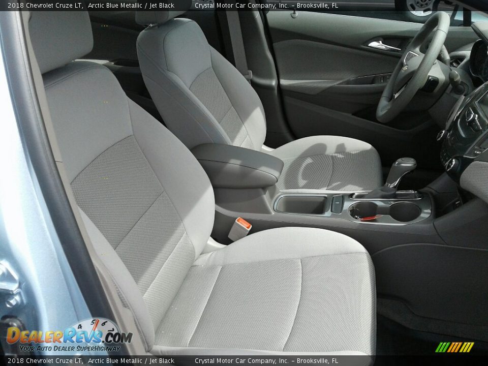 2018 Chevrolet Cruze LT Arctic Blue Metallic / Jet Black Photo #12