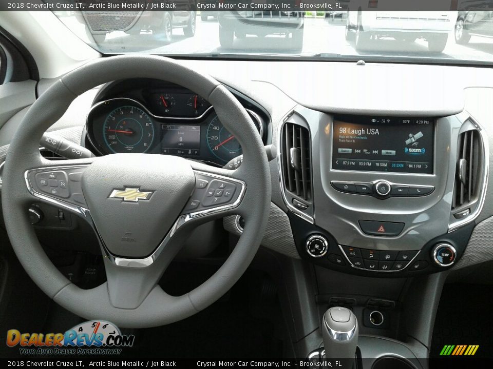 2018 Chevrolet Cruze LT Arctic Blue Metallic / Jet Black Photo #13