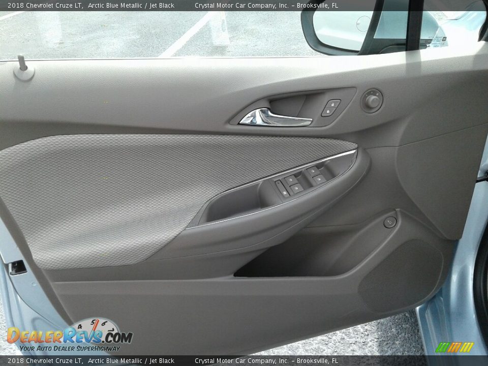 2018 Chevrolet Cruze LT Arctic Blue Metallic / Jet Black Photo #18