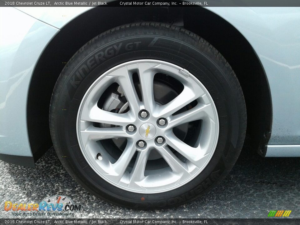 2018 Chevrolet Cruze LT Arctic Blue Metallic / Jet Black Photo #21