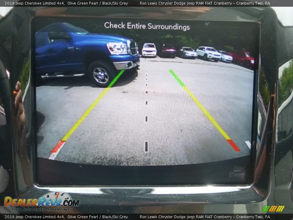 2019 Jeep Cherokee Limited 4x4 Olive Green Pearl / Black/Ski Grey Photo #19