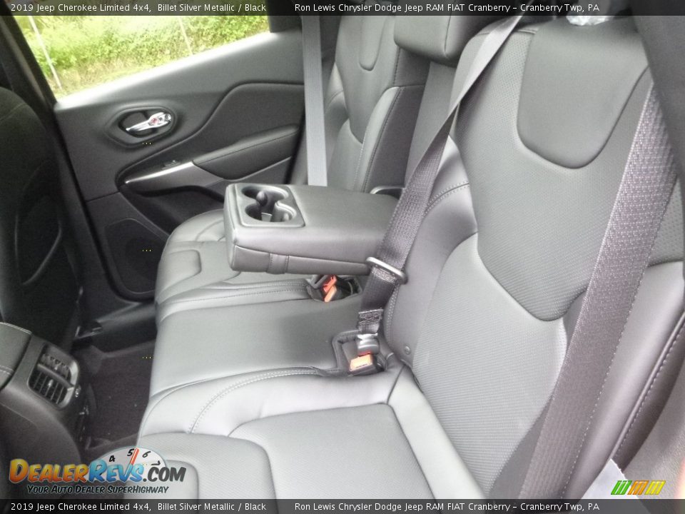 2019 Jeep Cherokee Limited 4x4 Billet Silver Metallic / Black Photo #13