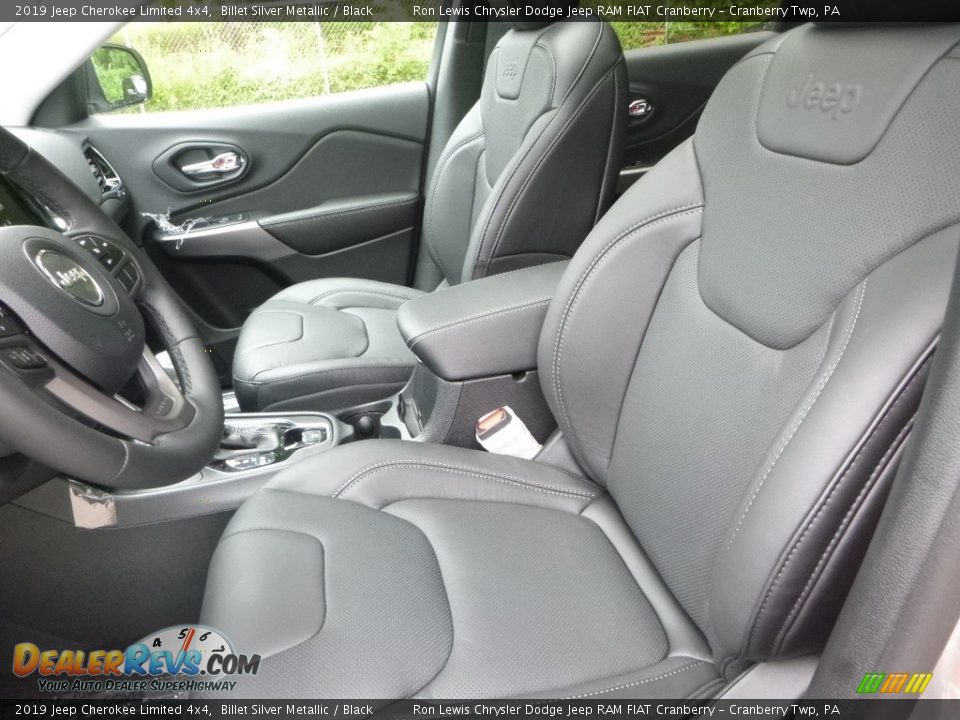 2019 Jeep Cherokee Limited 4x4 Billet Silver Metallic / Black Photo #16