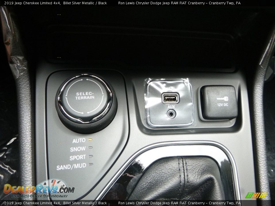 2019 Jeep Cherokee Limited 4x4 Billet Silver Metallic / Black Photo #20