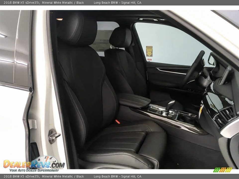 2018 BMW X5 sDrive35i Mineral White Metallic / Black Photo #2