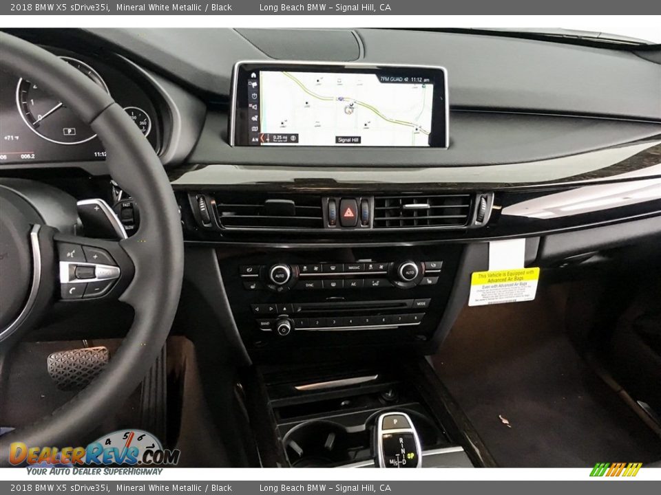 2018 BMW X5 sDrive35i Mineral White Metallic / Black Photo #6