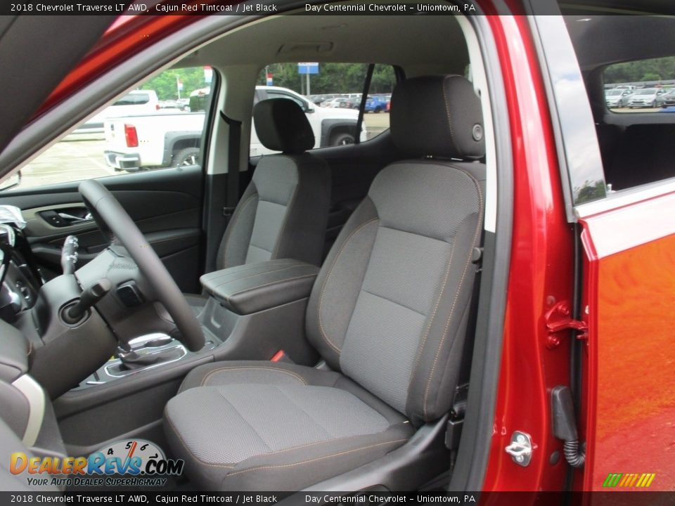 2018 Chevrolet Traverse LT AWD Cajun Red Tintcoat / Jet Black Photo #16