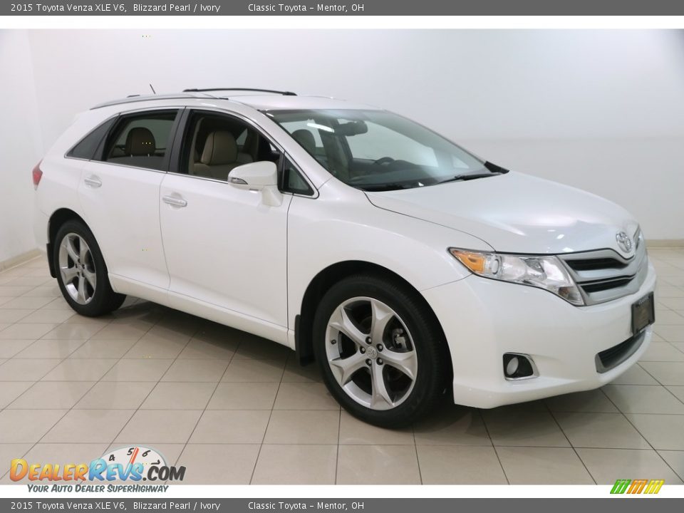 2015 Toyota Venza XLE V6 Blizzard Pearl / Ivory Photo #1
