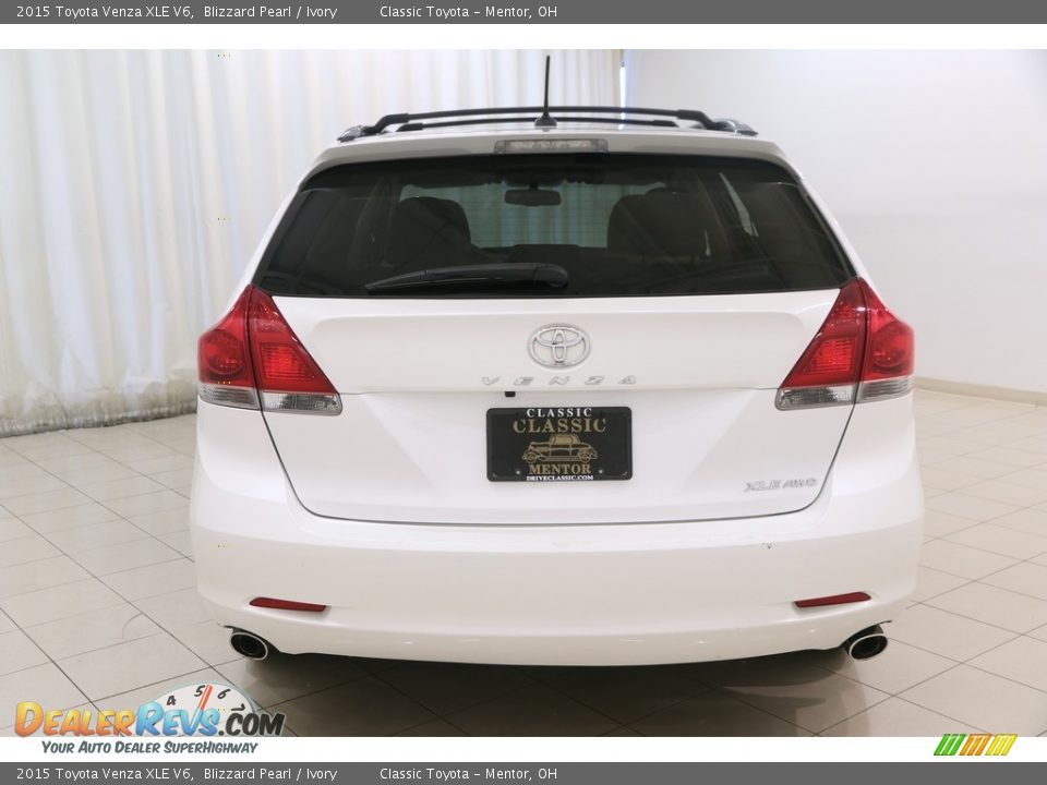 2015 Toyota Venza XLE V6 Blizzard Pearl / Ivory Photo #21