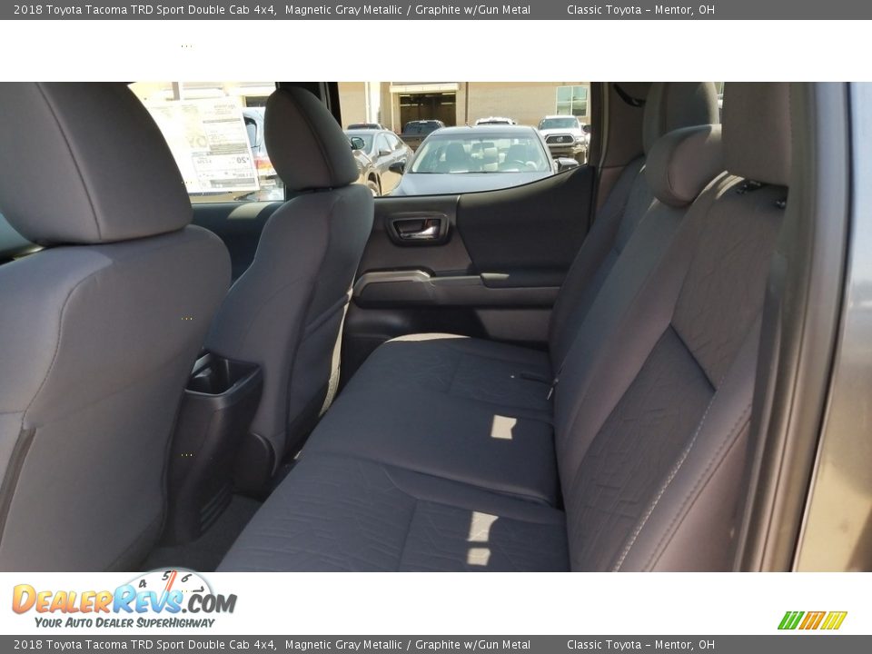 2018 Toyota Tacoma TRD Sport Double Cab 4x4 Magnetic Gray Metallic / Graphite w/Gun Metal Photo #4