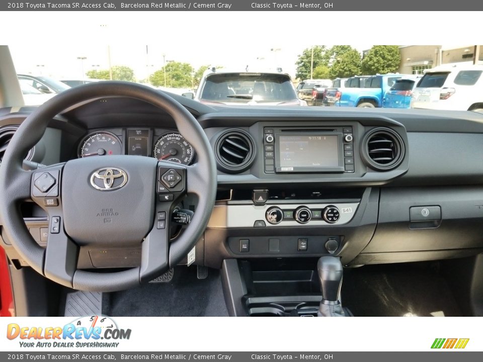 Dashboard of 2018 Toyota Tacoma SR Access Cab Photo #4