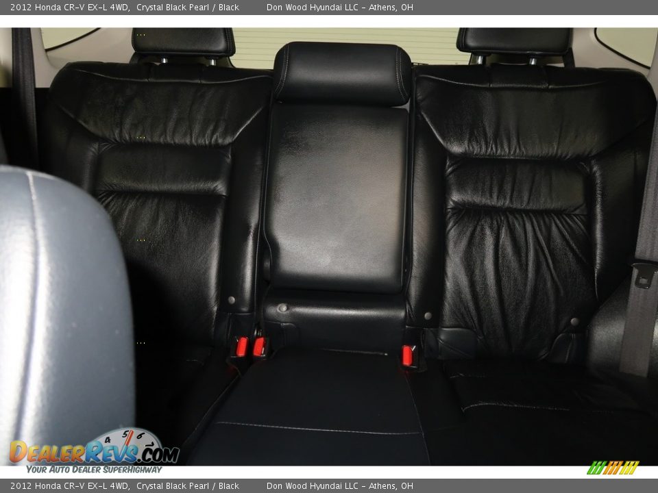 2012 Honda CR-V EX-L 4WD Crystal Black Pearl / Black Photo #22
