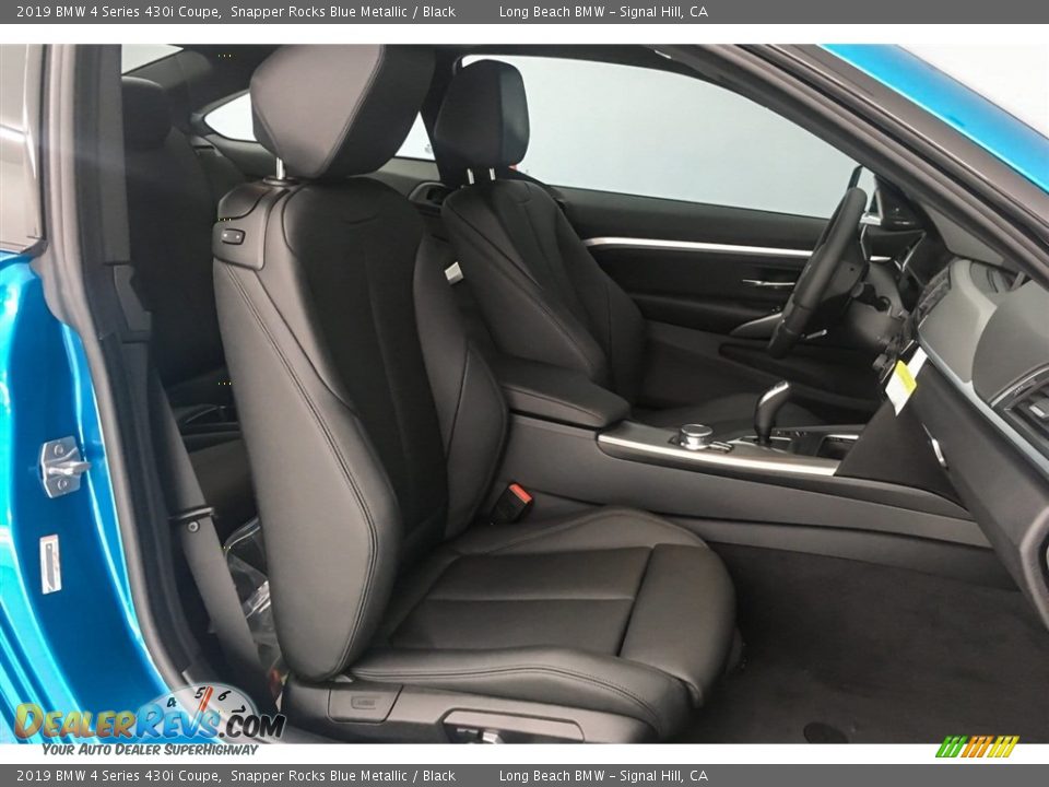 2019 BMW 4 Series 430i Coupe Snapper Rocks Blue Metallic / Black Photo #2