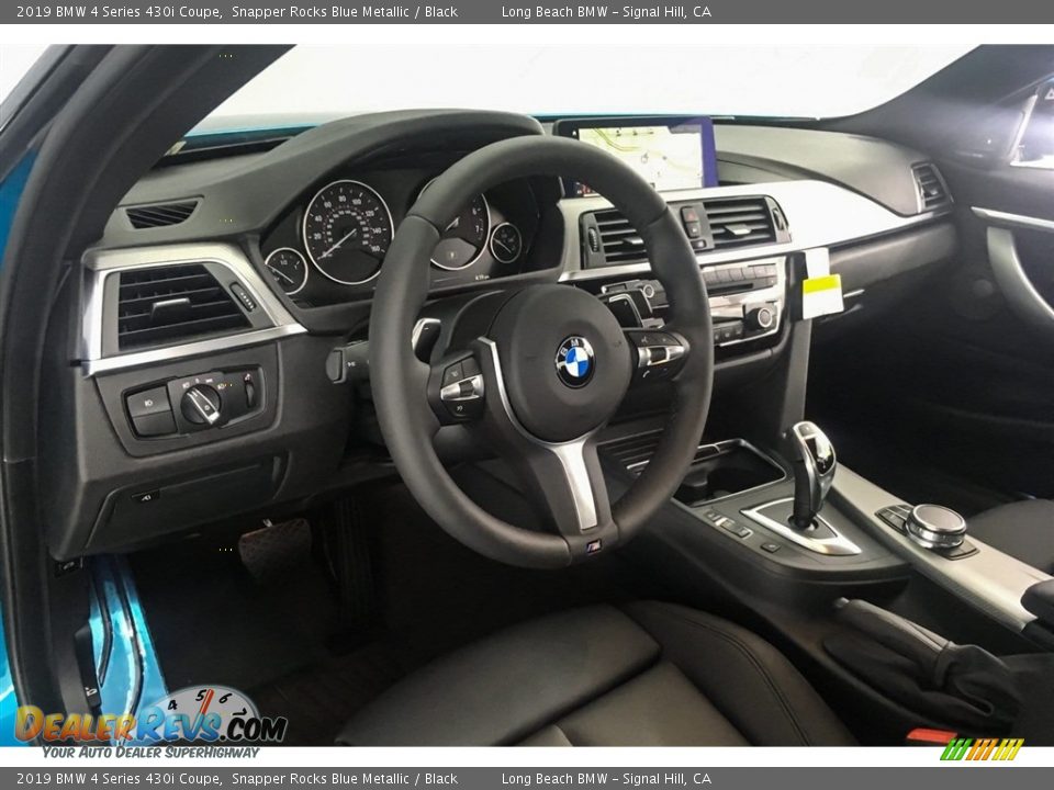 2019 BMW 4 Series 430i Coupe Snapper Rocks Blue Metallic / Black Photo #5